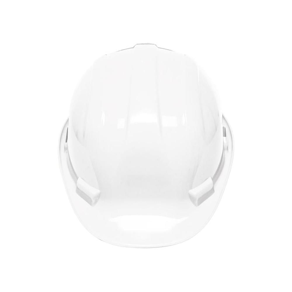 Casco blanco de ingeniero arquitectos con ajuste de intervalos