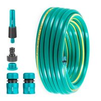 Manguera para hidrolavadora y riego 20m con conectores rápidos