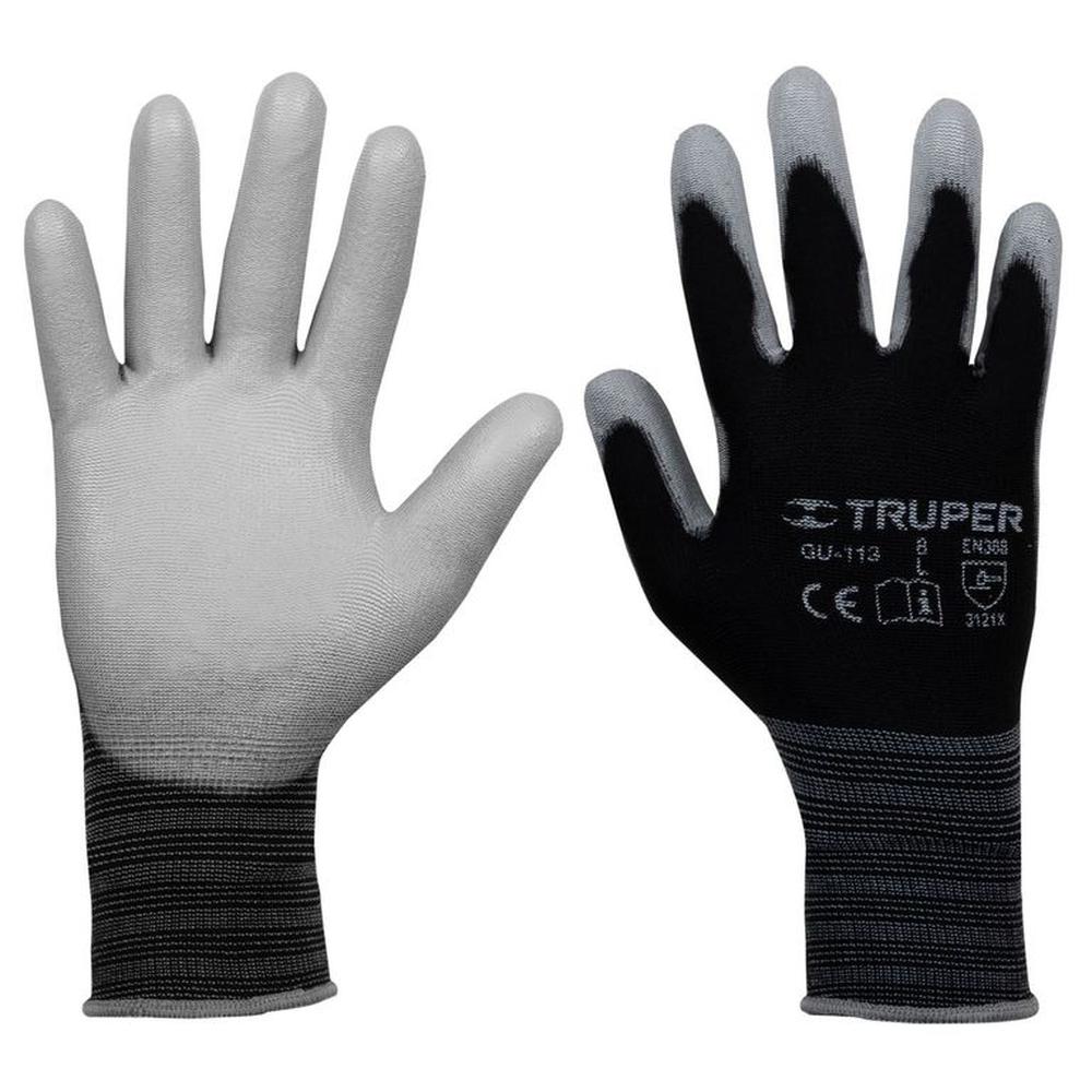 Guantes de nylon puliuretano talla G Truper