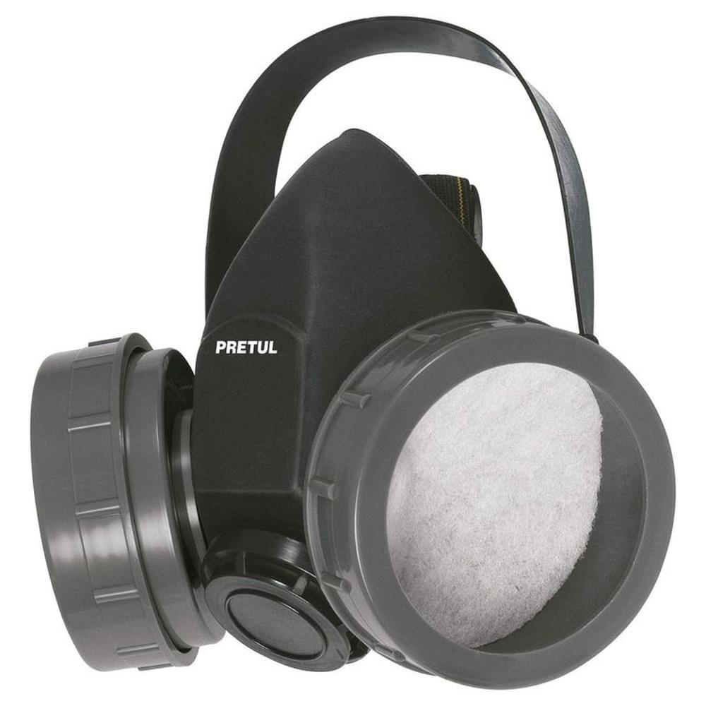 Respirador con 2 filtroS, Pretul