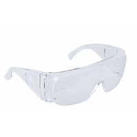 Lente de seguridad con ventilación truper safe - transparente Blanco