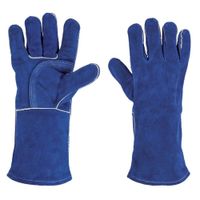 Guantes para soldador, color azul. Truper