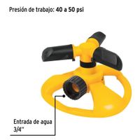Regador Aspersor mariposa de riego jardinería ABS Pretul
