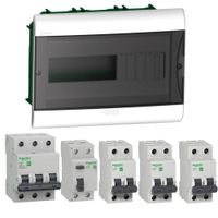 KIT LLAVES TERMICAS PARA VIVIENDA TABLERO FUME SCHNAIDER