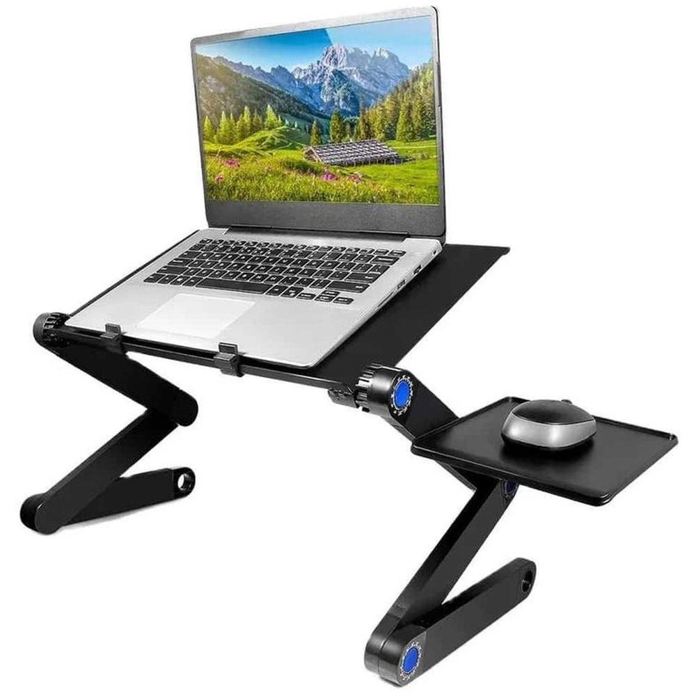 Mesa Plegable para Laptop 2 ventiladores 1 Porta Mouse
