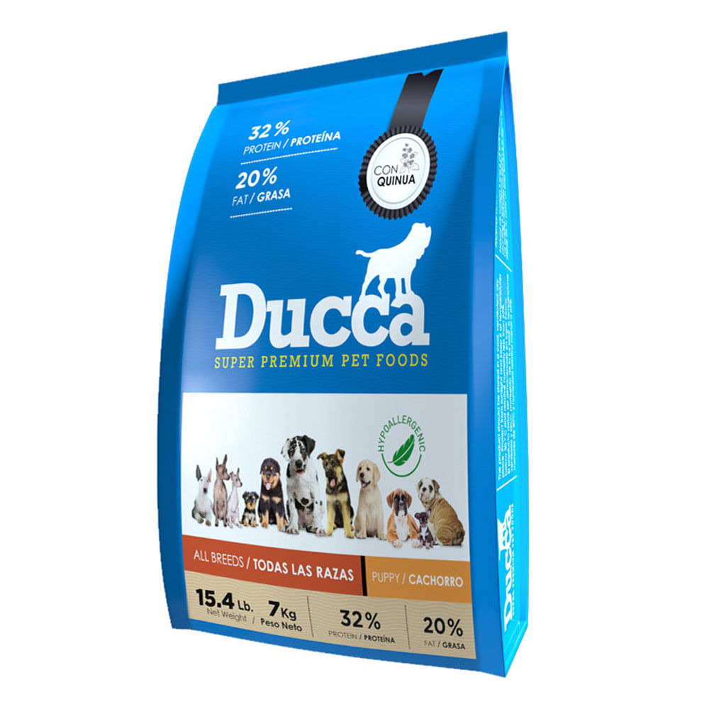 Alimento Ducca para Cachorro Super Premium 7Kg