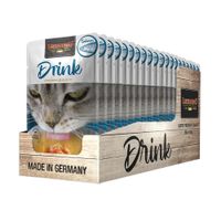 Leonardo Drink para Gatos Adultos Sabor Salmón 40gr x 20und