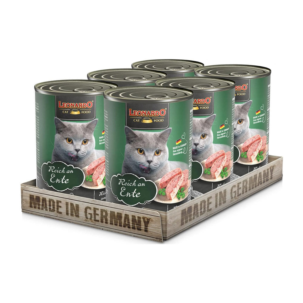Leonardo Quality Selection con Pato Lata 400gr x 6und