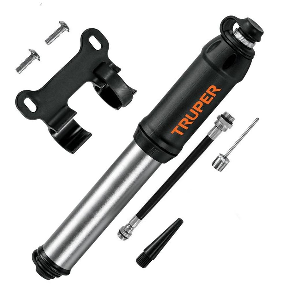 Inflador manual portatil 75 psi, truper