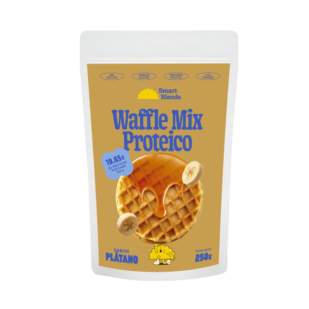 Waffles mix proteico platano 250g