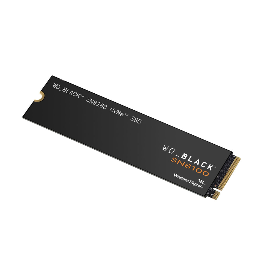 SSD WD Black 8100 4TB NVMe - Velocidad Ultra Rápida y Alto Rendimiento para Gamers y Creadores
