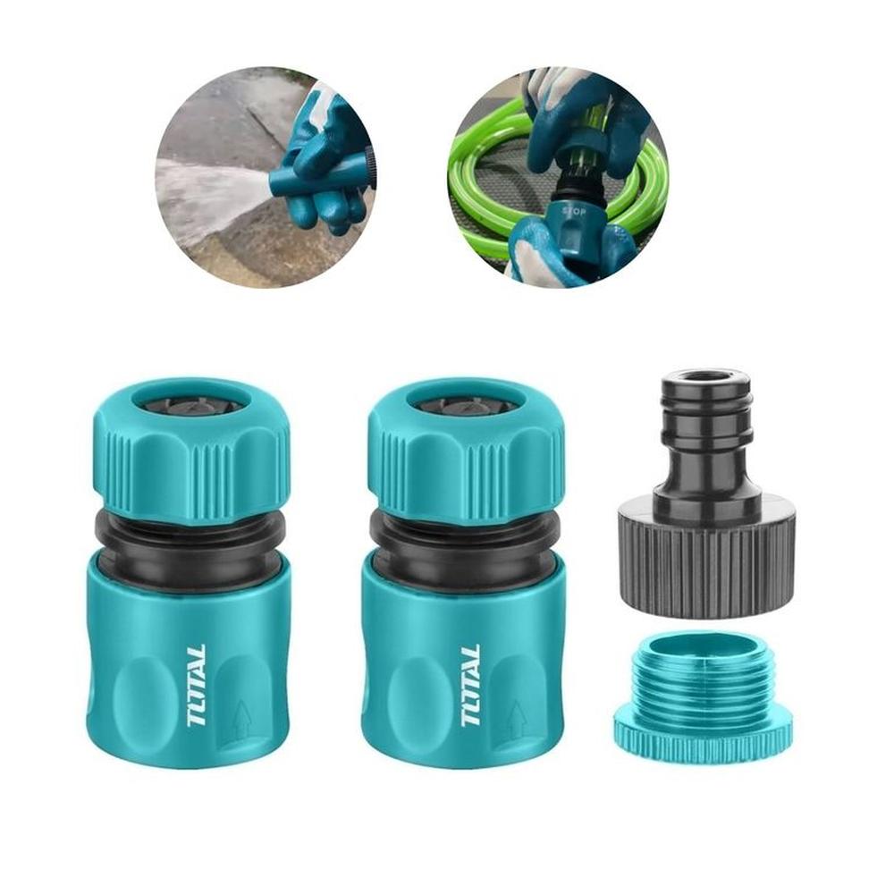 conectores rápido para hidrolavadora,  manguera de riego conector click