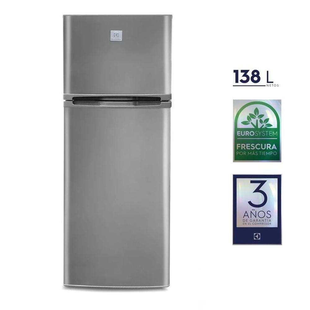Refrigeradora Top Mount Frost 138 litros Gris Electrolux  ERT18G2HNI