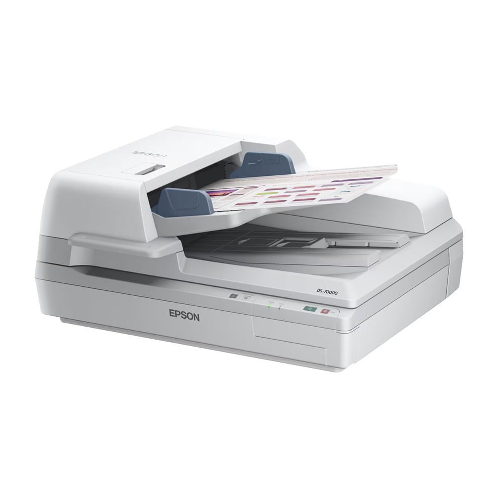 Escáner A3 Epson WorkForce DS-70000 con ADF y 600 dpi para escaneos rápidos y de alta calidad