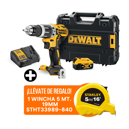 Taladro Percutor Inalámbrico DeWalt DCD796P1-K5 1/2