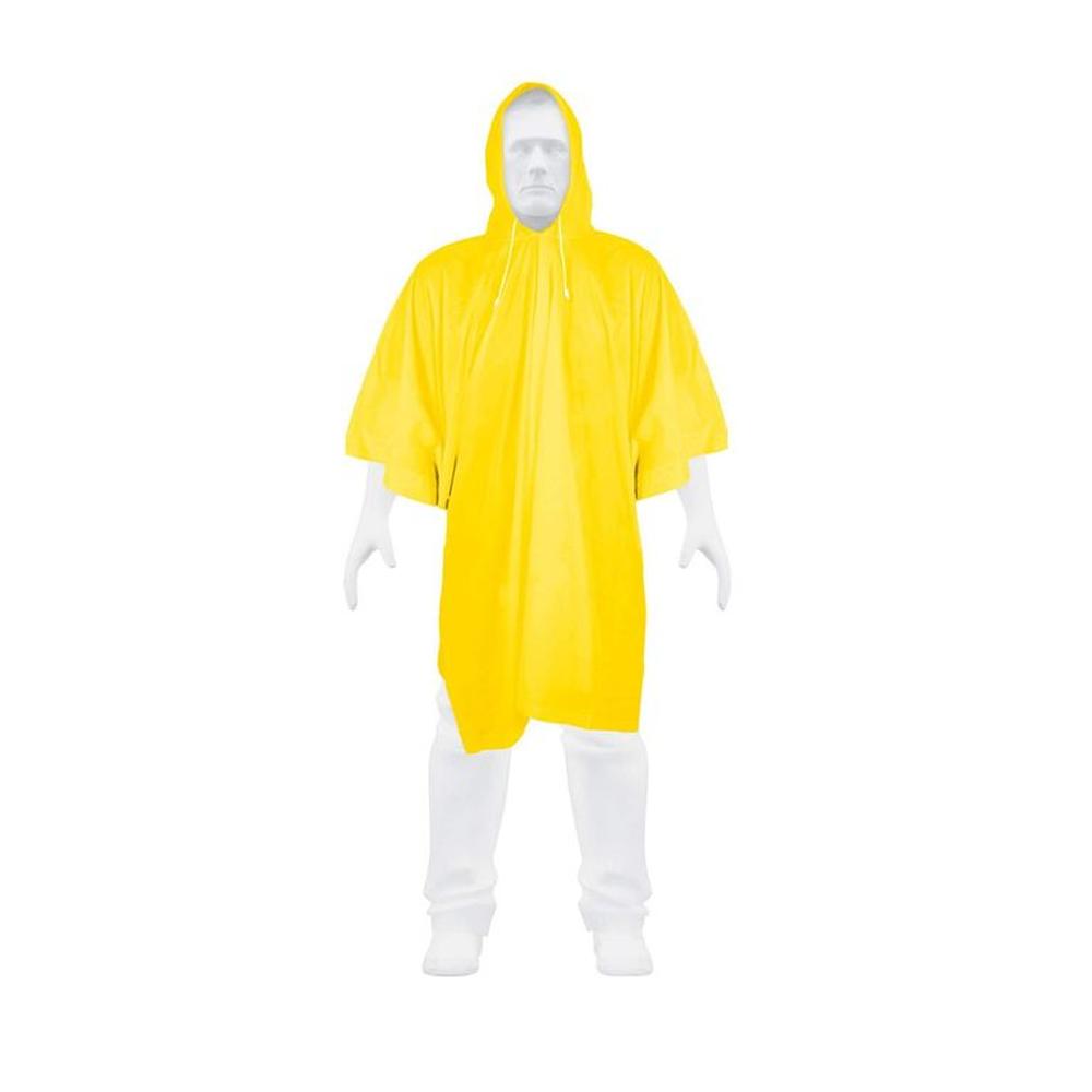 Poncho de lluvia ligero pvc UNITALLA Pretul Amarillo