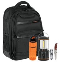 Kit camping, Mochila, tomatodo linterna cuchilla plegable