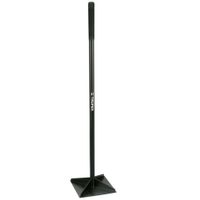 Pisón aplanador compactador 25 x 25 mango de acero 48 pulgadas Truper
