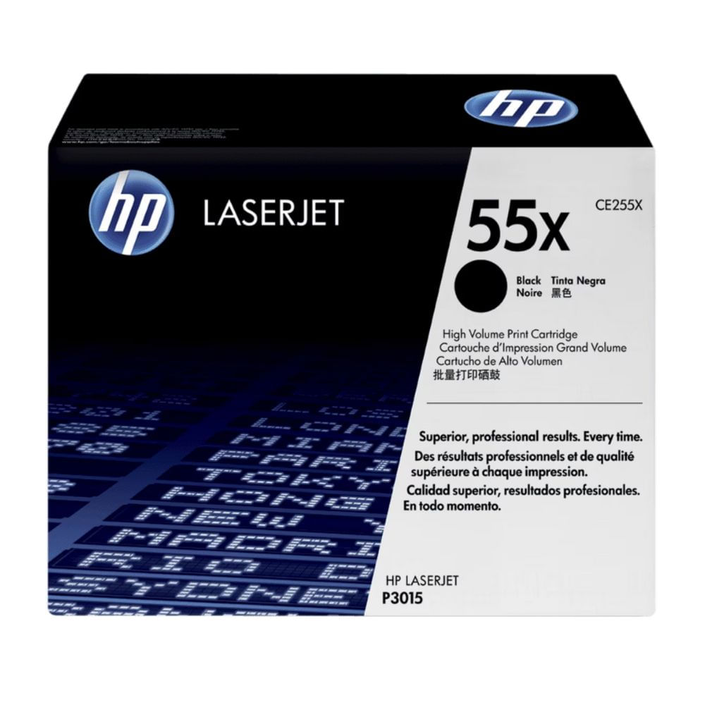 TONER HP 55X NEGRO CE255X LJ CP3015