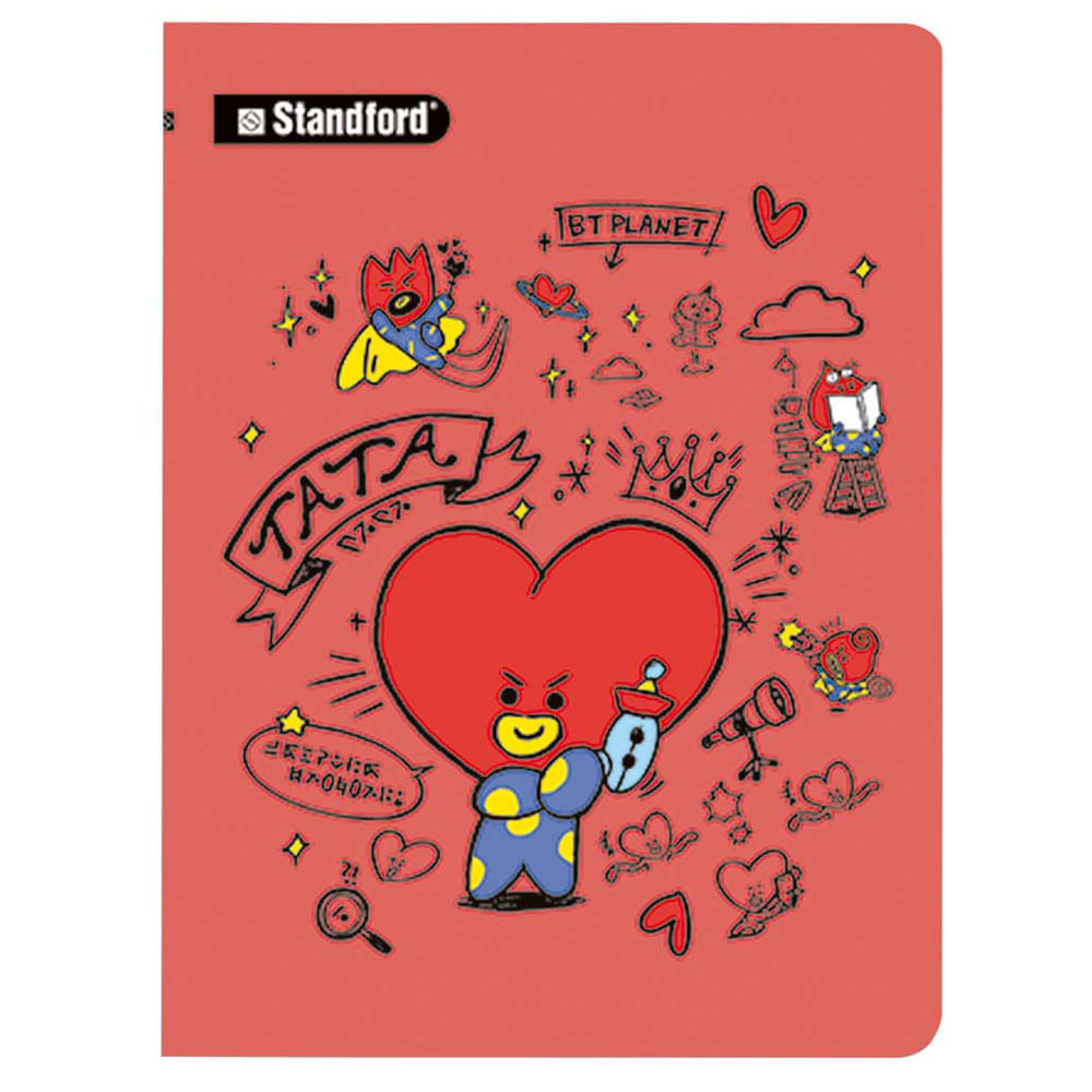 Cuaderno STANDFORD Cuadriculado BT21 80 Hojas