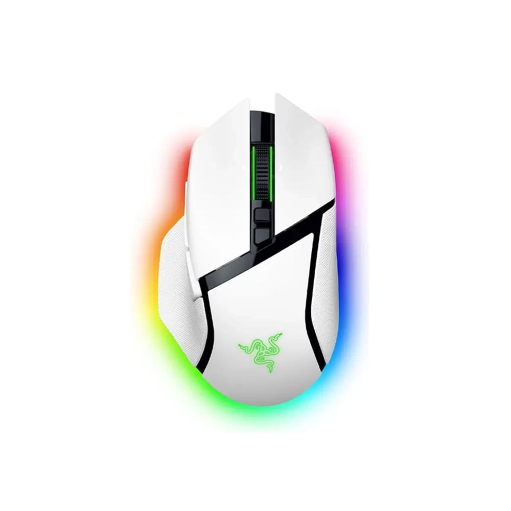 Mouse Inalámbrico Razer Basilisk V3 Pro Gaming 35K DPI 11 Botones Personalizable RGB Ergonómico