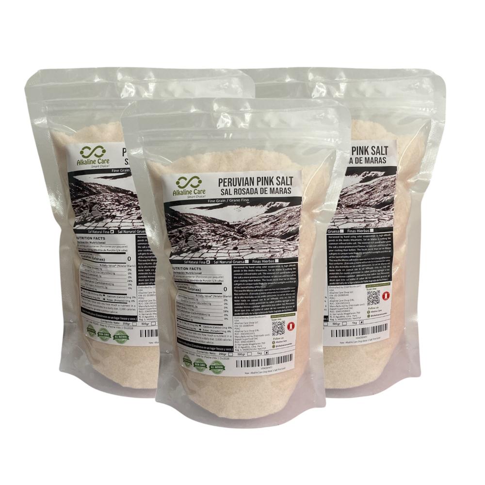Sal Rosada de Maras 3kg Alkaline Care