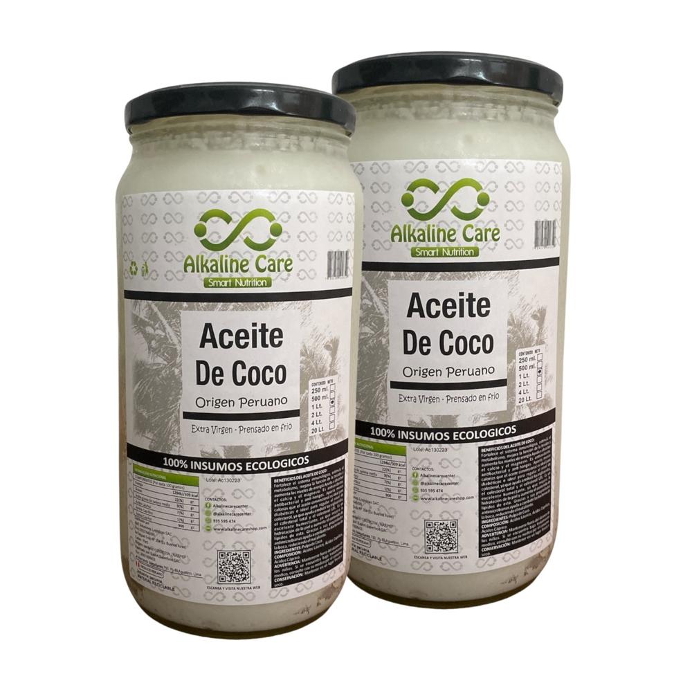 Aceite De Coco 2Lts Frasco Alkaline Care