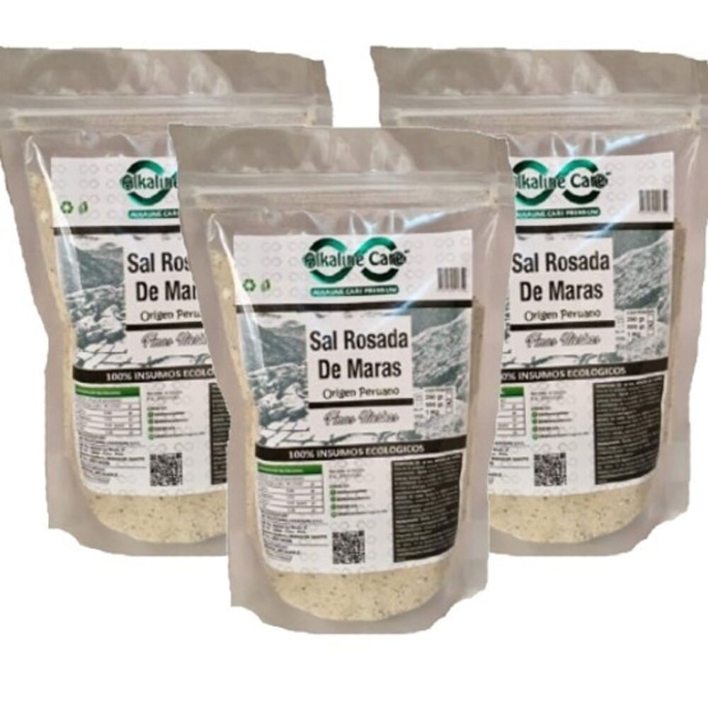 Sal Rosada de Maras 3kg Finas Hierbas