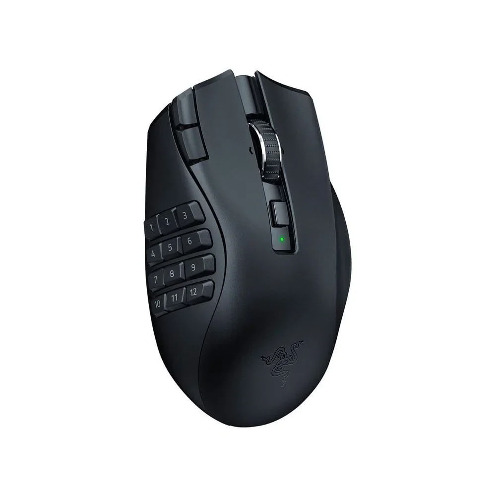 Razer Naga V2 HyperSpeed Ratón Gaming Ergonómico Óptico 19 Botones para MMO Diestro