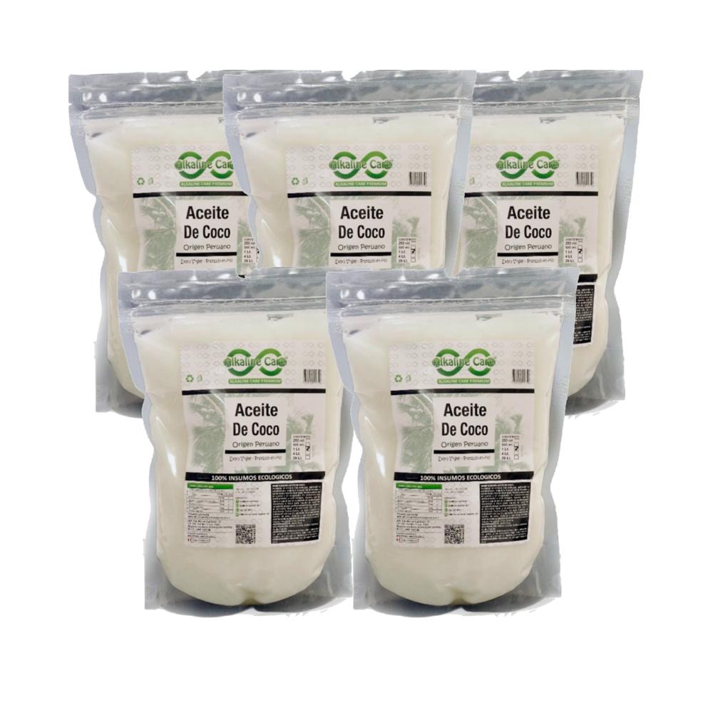 Aceite De Coco 5Lts Sachet Alkaline Care