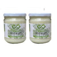 Aceite De Coco frasco 500ml x 2 (Primer Prensado en Frío)