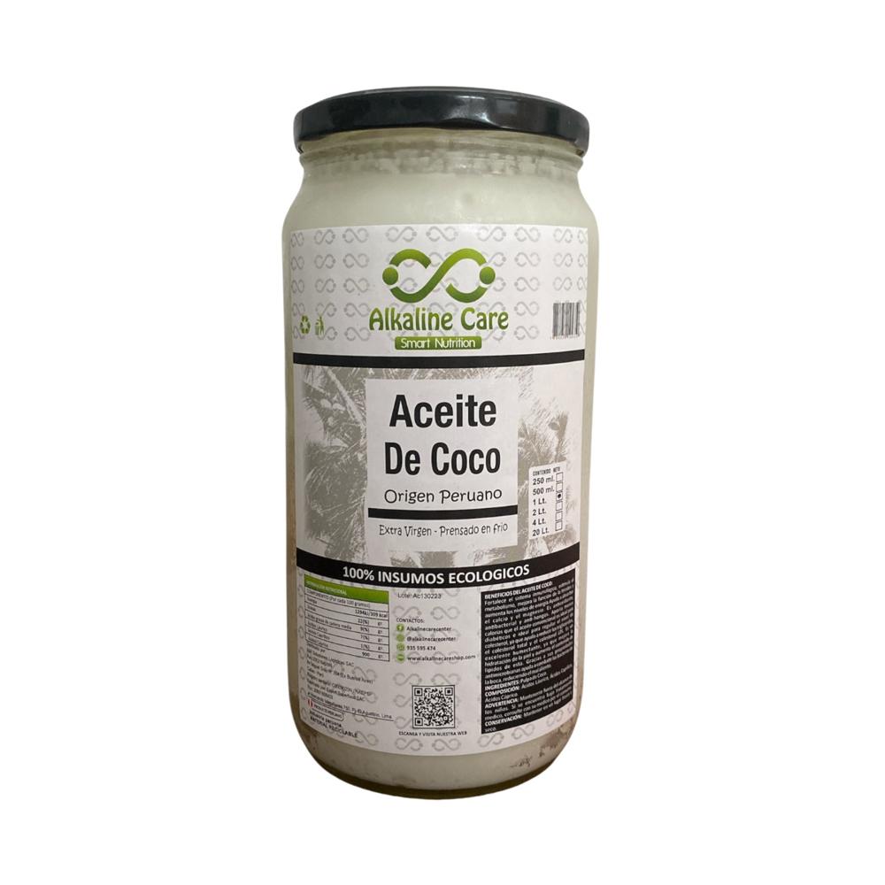 Aceite De Coco 1Lt Frasco Alkaline Care