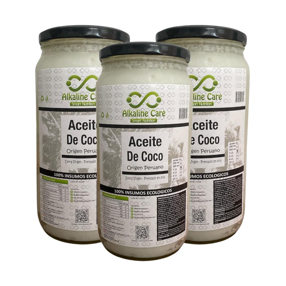 Aceite De Coco 3Lts Frasco