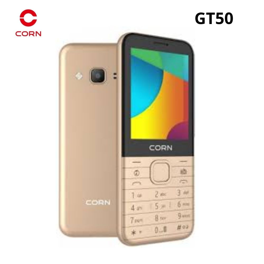 CELULAR BASICO CORN GT50 4G DUAL SIM -DORADO