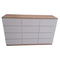 Comoda Duna 12 Gavetas - Estilo Moderno