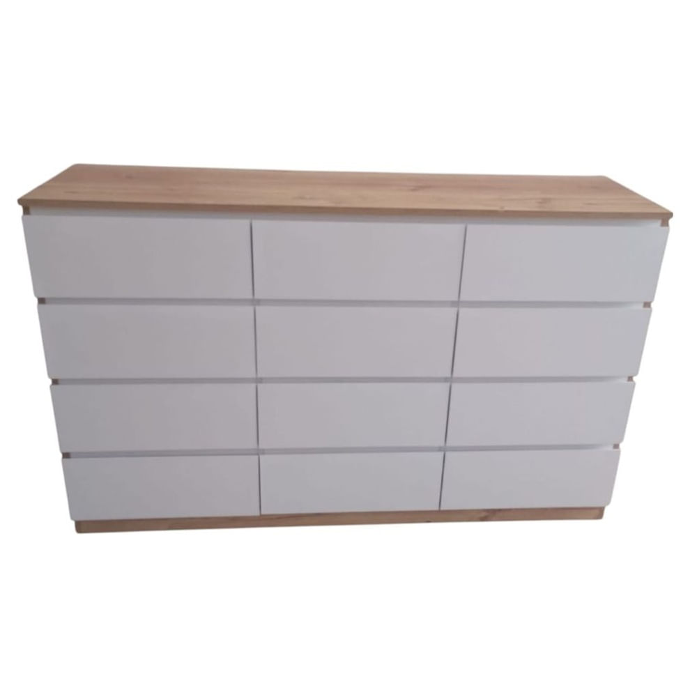 Comoda Duna 12 Gavetas - Estilo Moderno