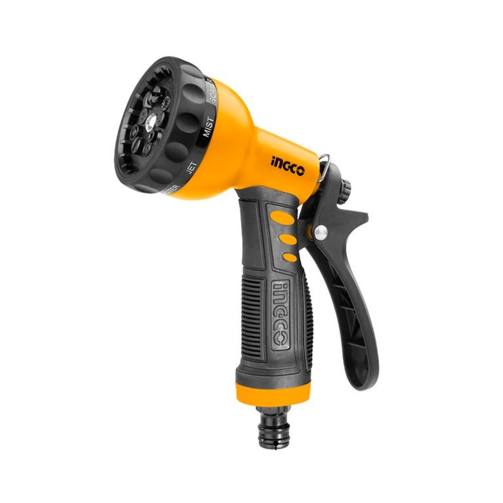 Pistola para riego de 9 funciones, INGCO