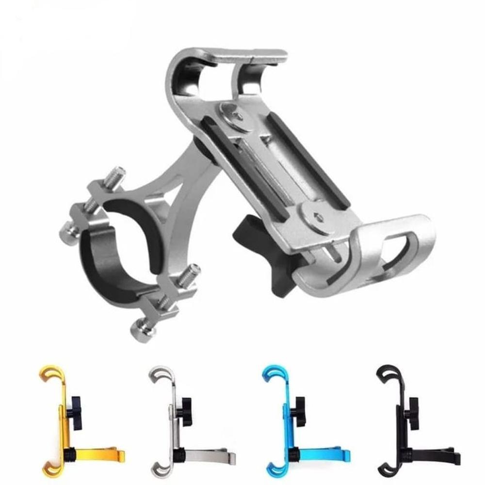 Holder Soporte para Celular 65 Aluminio 360 Bicicleta Moto Scooter