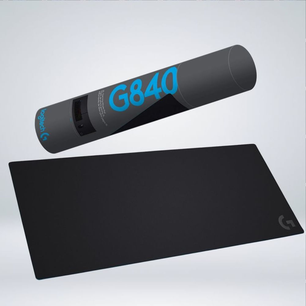 MOUSEPAD GAMER LOGITECH G840 XL BASE DE GOMA SUPERFICIE TELA SUAVE