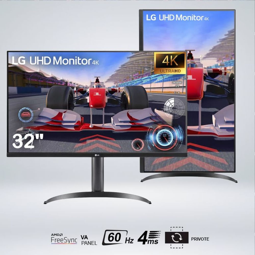 MONITOR 32UR550 UHD 32 "" 4K 60hz 4ms AMD FREESYNC ALTAVOZ MAXXAUDIO