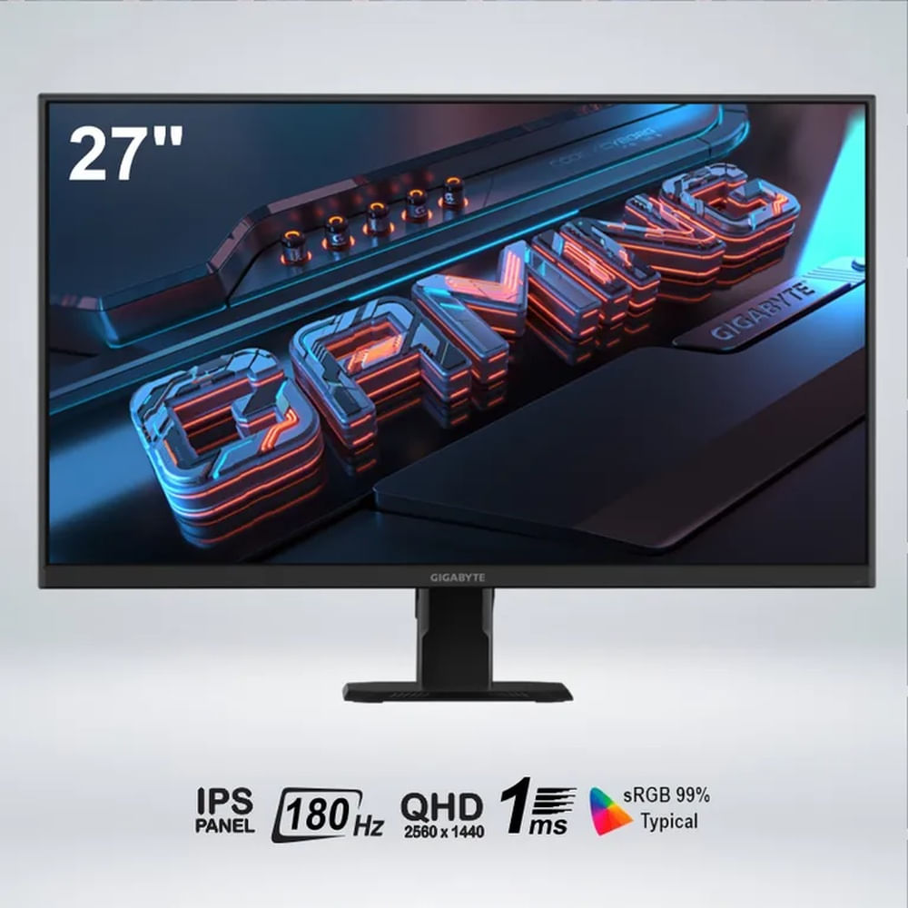 MONITOR GAMER GS27FA FULL HD 27 "" IPS 180HZ 1MS HDR