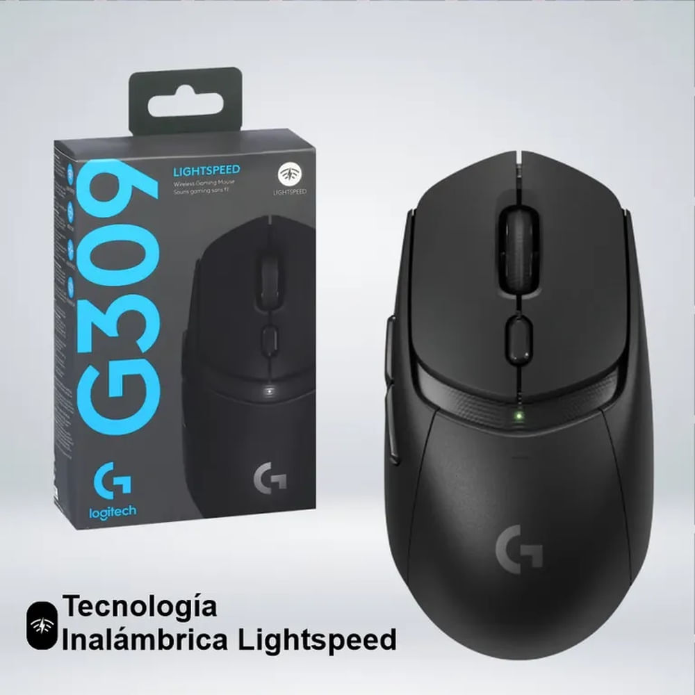 MOUSE GAMER LOGITECH G309 USB LIGHTSPEED SENSOR HERO 25K DPI