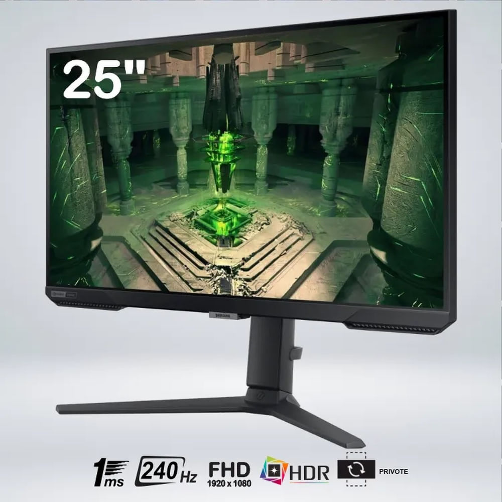 MONITOR GAME ODYSSEY G4 FULLHD 25 "" IPS 240Hz 1MS HDR10 LS25BG402ENXGO