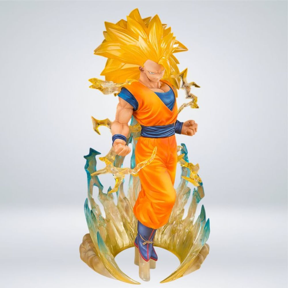 FIGURA SH FIGUARTS DRAGON BALL Z - SUPER SAIYAN 3 SON GOKU | plazaVea ...