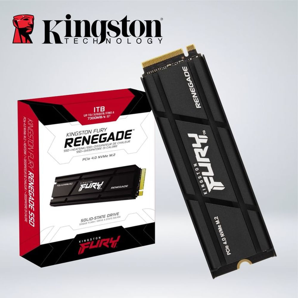 UNIDADES DE DISCO SOLIDO SSD SSD KINGSTON FURY RENEGADE 1TB