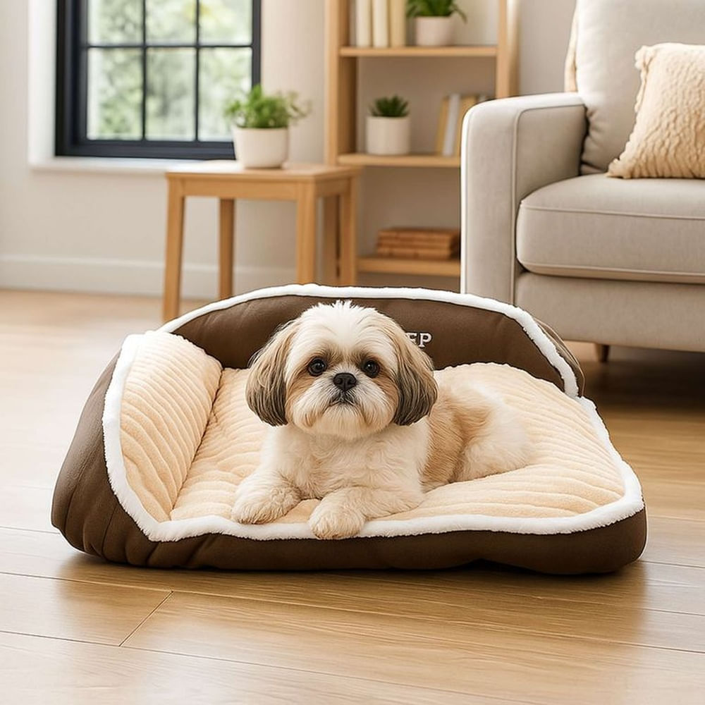Deep Sleep - Cama Rectangular para Perros Talla L