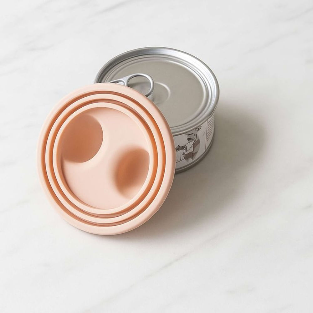 FlexiDuo - Abrelatas y sellador para Mascotas Rosado