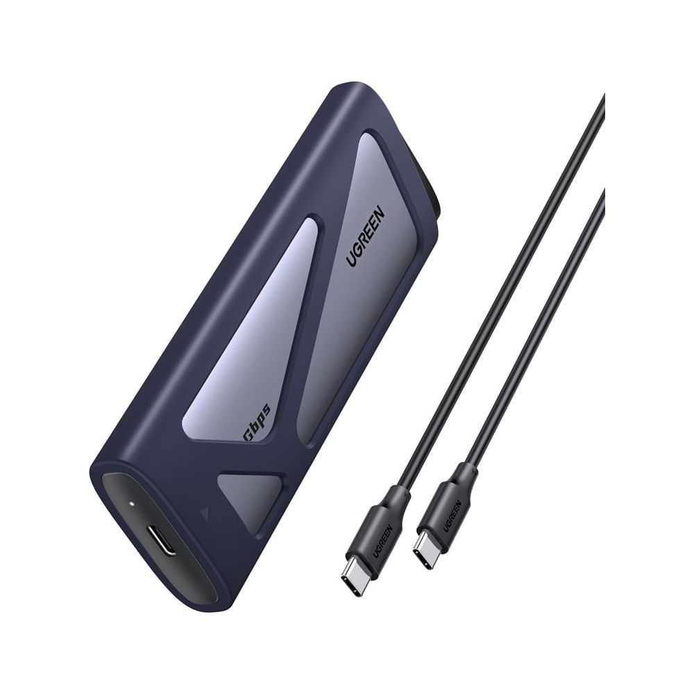 Carcasa UGREEN CM400 para SSD M2 NVMe USB C WindowsMacLinux