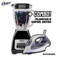 LICUADORA OSTER 2 VELOCIDADES 800W NEGRA - BLSTKAGBPB + PLANCHA OSTER
