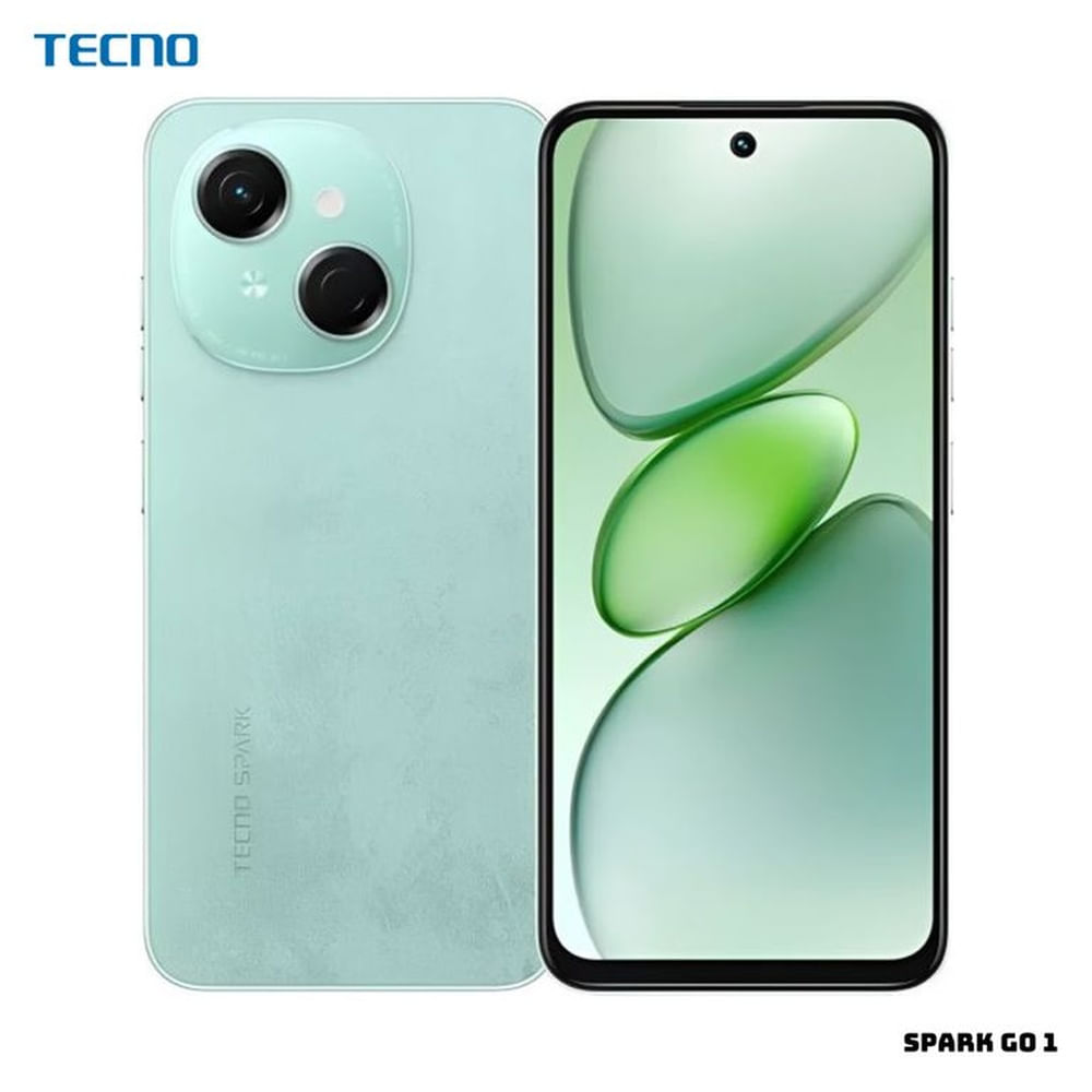 CELULAR TECNO SPARK GO 1 3GB RAM 64GB ROM - MAGIC SKIN GREEN